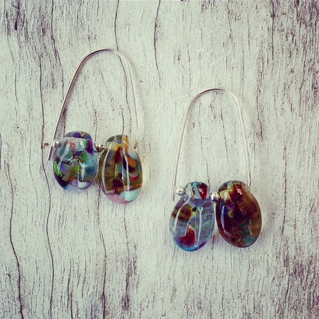 leaf earrings