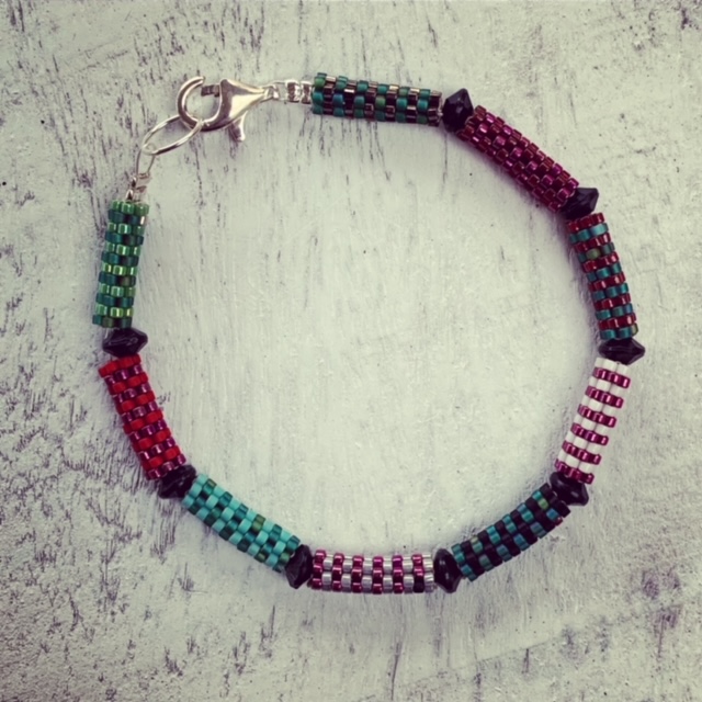 beaded bracelet