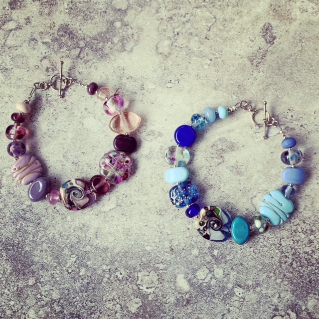 ocean bead bracelet