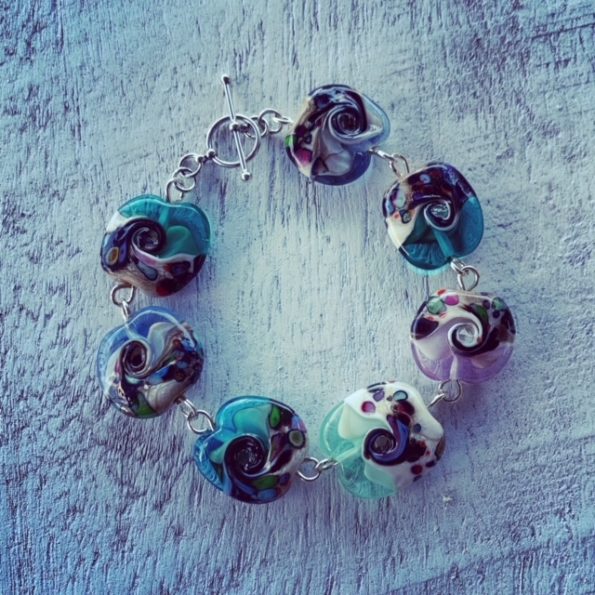 ocean inspired bracelet 