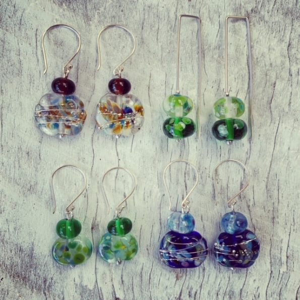 vodka and tonic earrings 