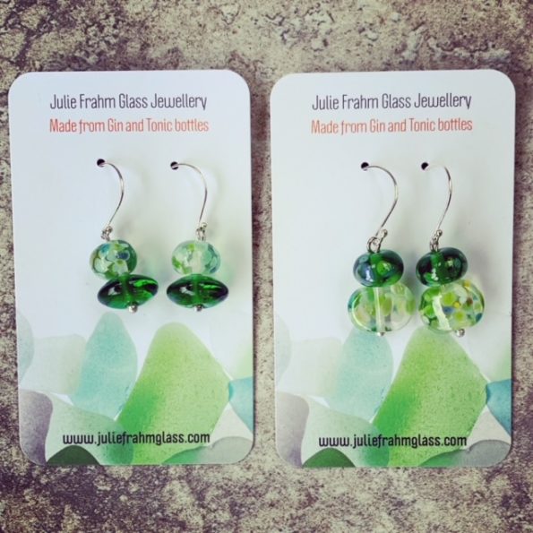 gin and tonic earrings 